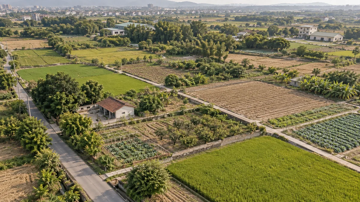不同土地區塊與出入通路